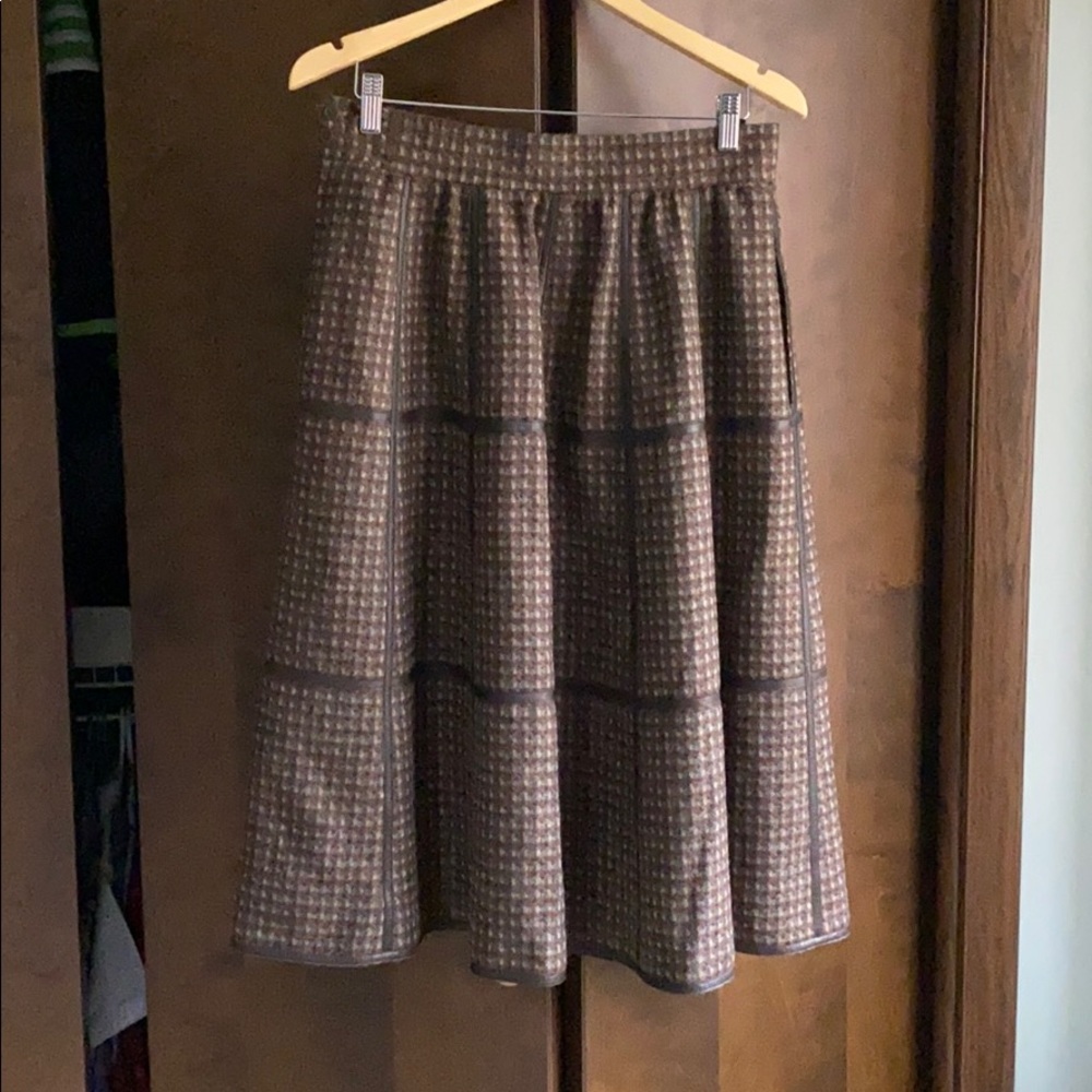 Vintage wool skirt